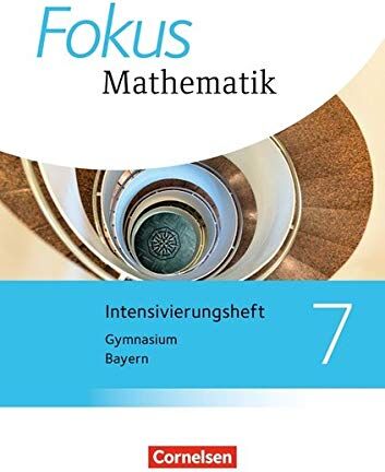 Brigitte Distel - Fokus Mathematik - Bayern - Ausgabe 2017: 7. Jahrgangsstufe - Intensivierungssheft mit Lösungen - Preis vom 09.10.2026 07:28:09 h