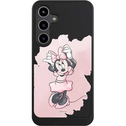 Nivocase Hülle für Samsung Galaxy S24+ Handyhülle NIVOcore Case Schwarz Disney Motiv ohne Hintergrund (Samsung Galaxy S24+), Smartphone Hülle, Schwarz