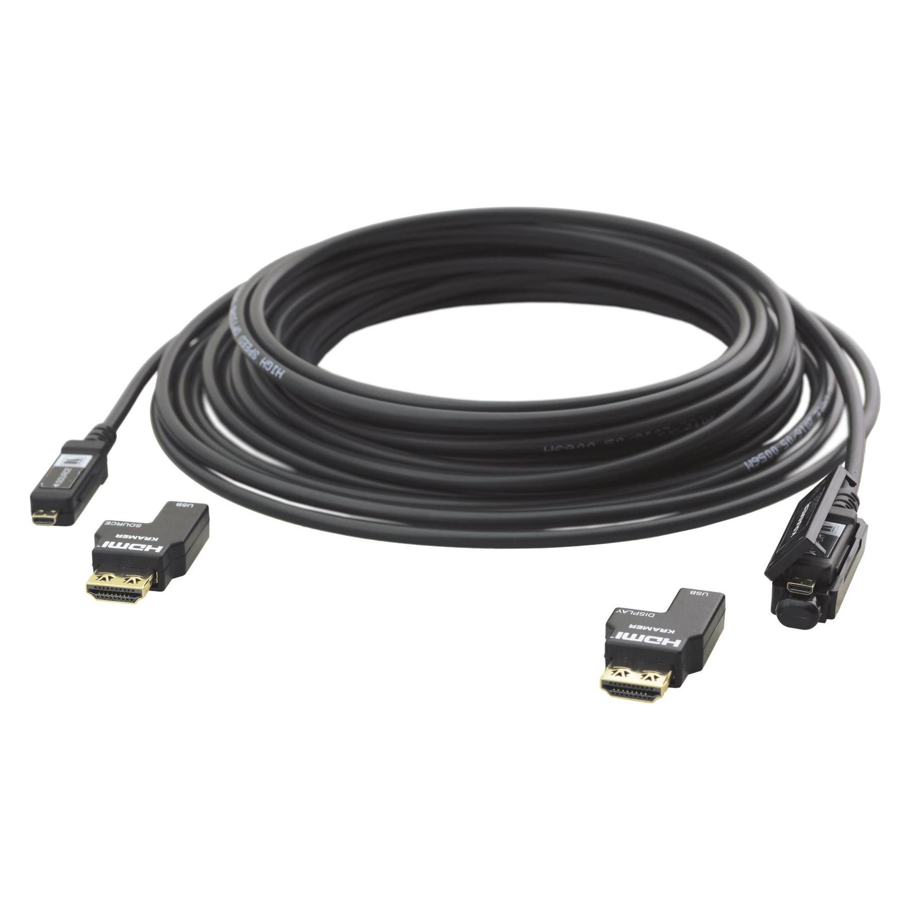 Kramer CRS-AOCH/XL-328 Rental & Staging Active Optical Pluggable HDMI Cable (100 m) (CRS-AOCH/XL-328)