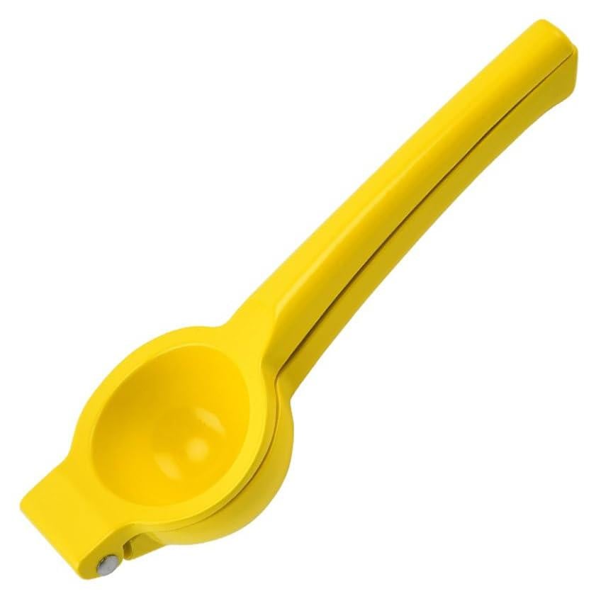 Dripio Citruspers van metaal met handvat, geel, 20,5 x 6,2 cm