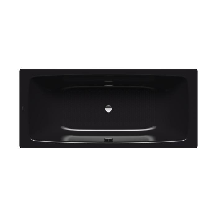 Kaldewei Cayono Badewanne 272534010701 180x80cm, Vollantislip, schwarz