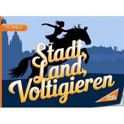 Stadt, Land, Voltigieren - 115 Spielblöcke, Taschenbuch von LevelBoard Spiele, LevelBoard Spiele, 978-3-693-19744-8
