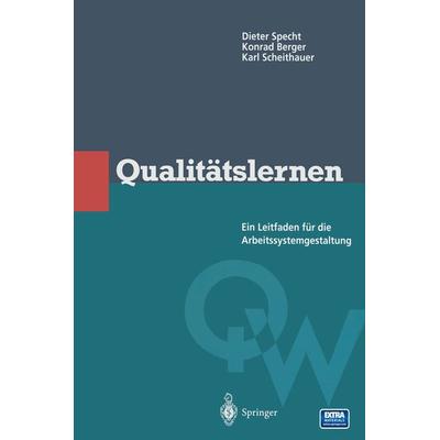 Qualitätslernen, Taschenbuch von Dieter Specht,Konrad Berger,Karl Scheithauer, Springer Berlin, 978-3-642-64411-5