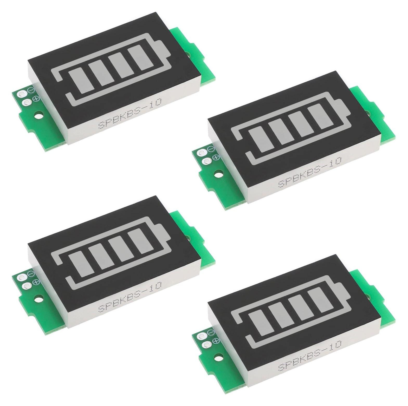 Be In Your Mind 4-delig module voor batterijcapaciteit 3 – 34 V met laadindicator