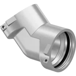 Uponor Winkel 1029141 RS 3, 45°, Messing verzinnt