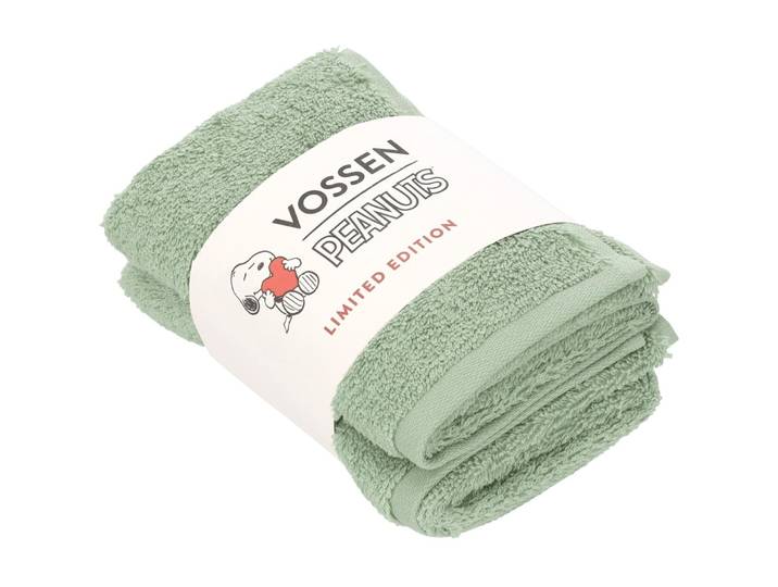Vossen Duschtuch Snoopy Eukalyptus Baumwolle 30 x 50 cm