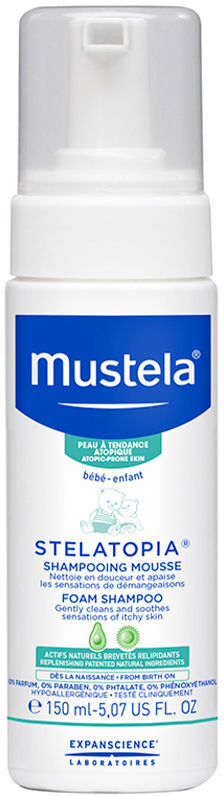 Mustela Shampoing mousse Stelatopia 150 ml