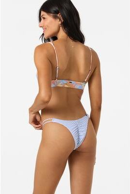 O'Neill s Almeria Tropical Bondi Skimpy Bikini Bottoms, Size XL, Elastane/Polyamide
