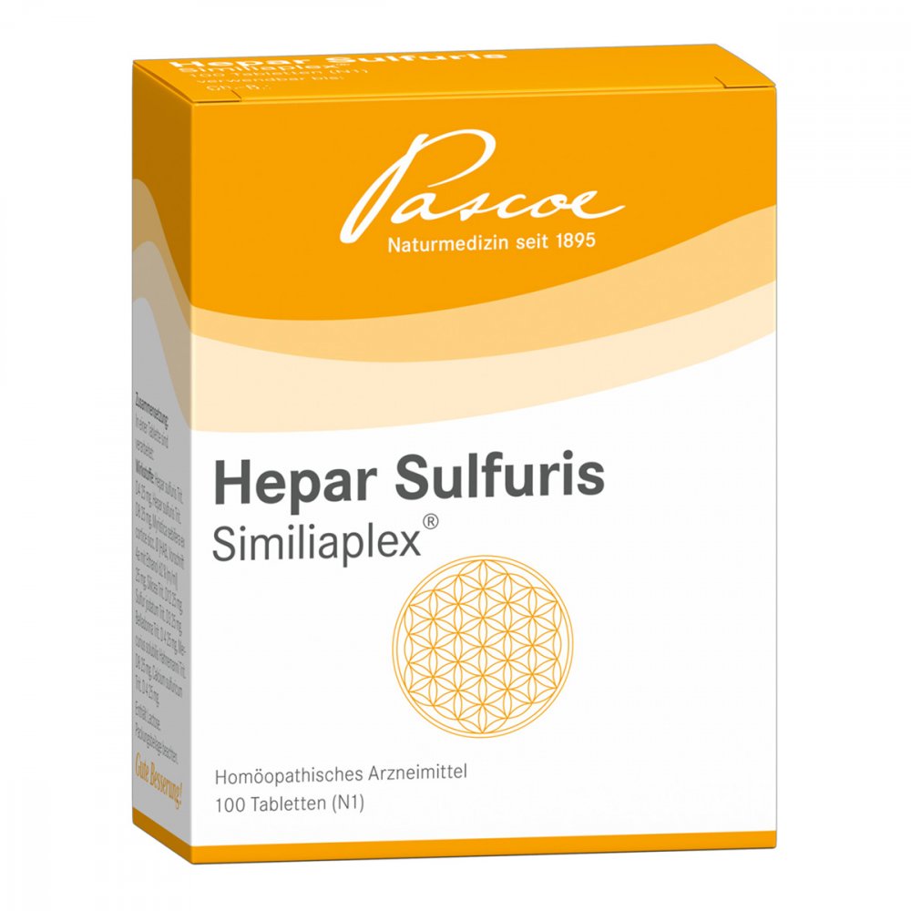 Hofmann & Sommer GmbH & Co. KG Hepar Sulfuris Similiaplex Tabletten 07703667