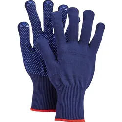 FORMAT Strickhandschuhe MechanicRope Gr. 7 Feinstrick blau Noppen