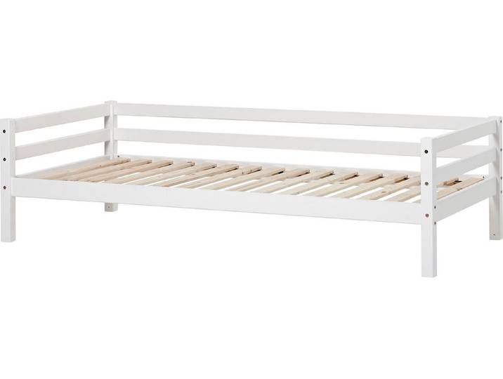 Hoppekids Daybett ECO Dream - Kinderbett aus Massivholz, 90x200, Kann mit Umbausätzen flexibel in ein (Halb)Hochbett umgebaut werden