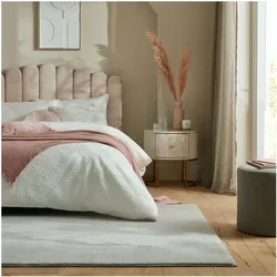 Teppich uni Grau 60 x 110 cm - BLITH   Kadima Design