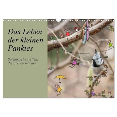 Das Leben der kleinen Pankies (Wandkalender 2026 DIN A3 quer), CALVENDO Monatskalender