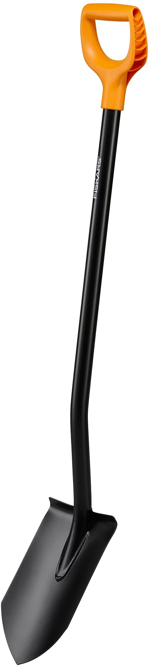 Fiskars Spade Solid, spetsig &amp; i metall