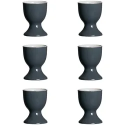 EIERBECHER Doppio Anthrazit ø 5 cm 6er Set