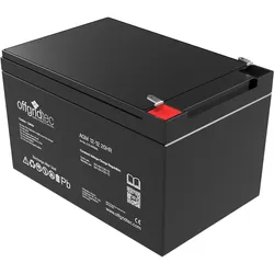 Offgridtec® AGM 12Ah 20HR 12V - Solar Batterie Akku Extrem zyklenfest - 0% MwSt. (gemäß§12 Abs.3 UstG**)