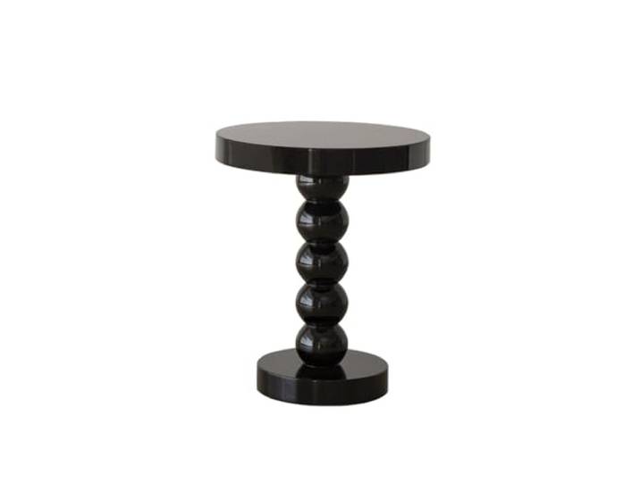 YCCHAH Sofatisch Nordischer Sofa-Beistelltisch mit rundem Retro-Massivholztisch, Kleiner Wohnungs-Nachttisch, Wohnzimmer-Ecktisch Wohnzimmer-Beistelltisch(A)