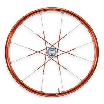 Crankbrothers Wheel Rim Felge, 26", Iodine, 19mm, orange (26") (40086204)