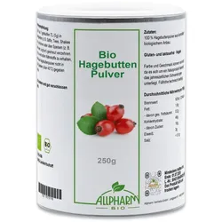 Bio Hagebutten Pulver Allpharm 250 g