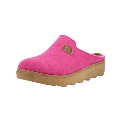 Hausschuh ROHDE "Rohde Hausschuhe Filz", Damen, Gr. 41, pink, Filz, Schuhe Hausschuh