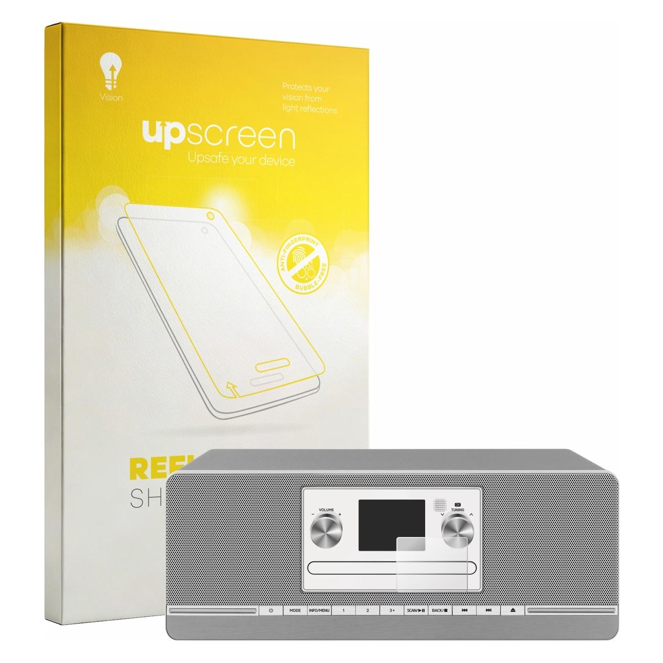upscreen Schutzfolie für TechniSat Digitradio 372 CD Displayschutz Displayschutzfolie Folie Matt (2964449)