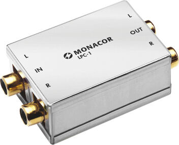 MONACOR Moncaor LPC-1 Line Phono Adapter,