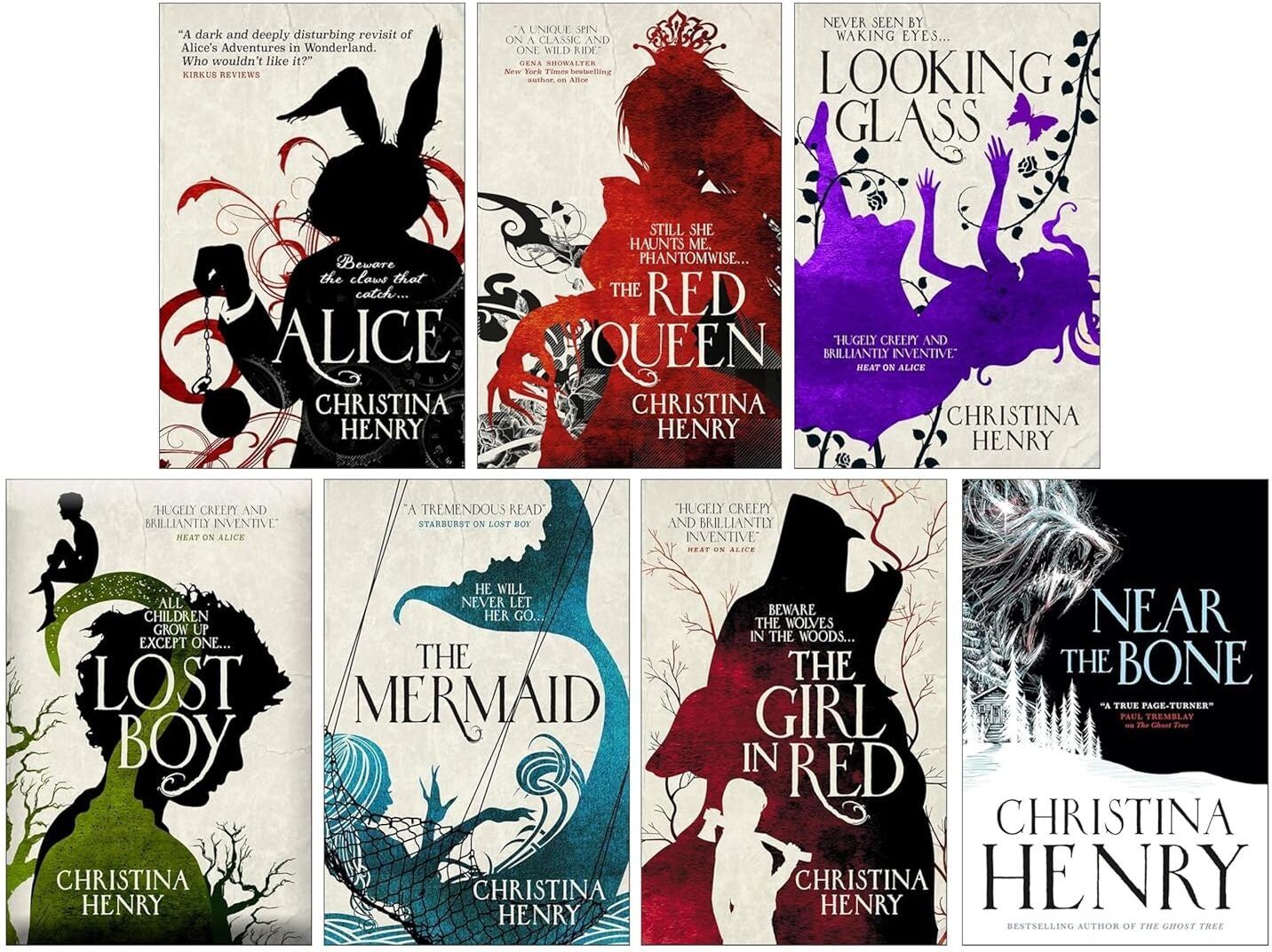 Titan Christina Henry Chronicles of Alice Series 7 Books Set