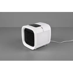 TRIO R031-01 LED Lampe und Tischventilator Luftbefeuchter Icecube - RGB, mit Wassertank