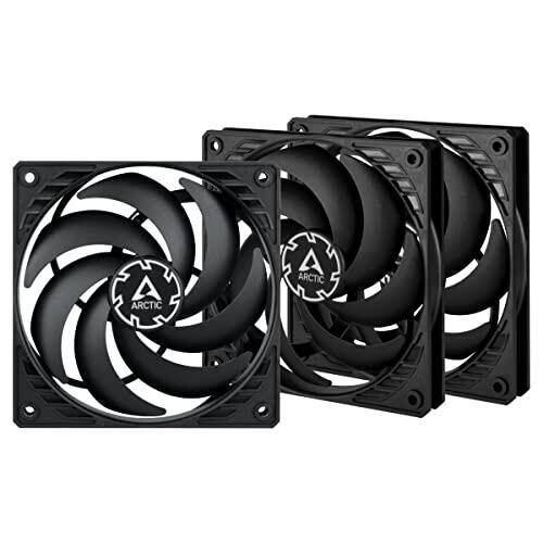 Arctic P12 Slim PWM PST Schwarz (3er-Pack) - 120mm ACFAN00275A
