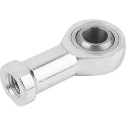 GELENKKOPF DIN ISO 12240-4 MIT GLEITLAGERUNG, M12 RECHTSGEWINDE, D=12, AUTOM.STAHL VERZINKT,