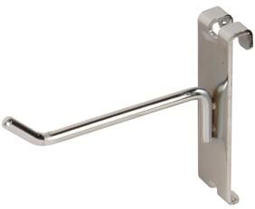 "Econoco Commercial Grid Hook, Chrome, 4"" (Pack of 96)"