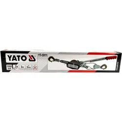 Yato, Garagenausstattung, HAND PULLER 1000 daN ROPE 3M