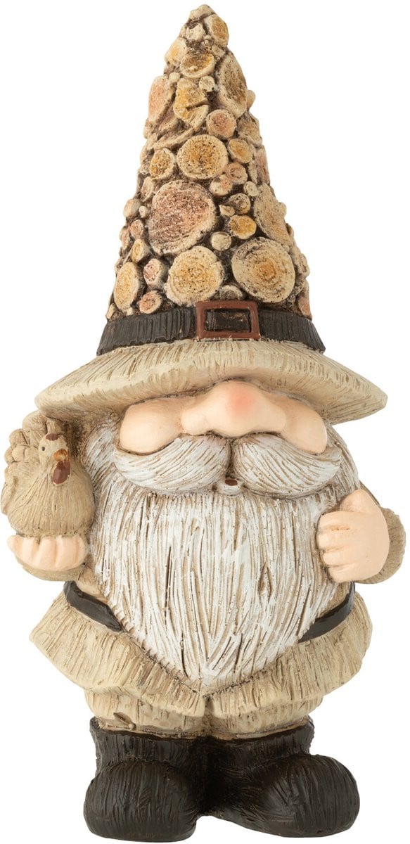 J-Line Kabouter figuur - Natuurlijk - Medium
