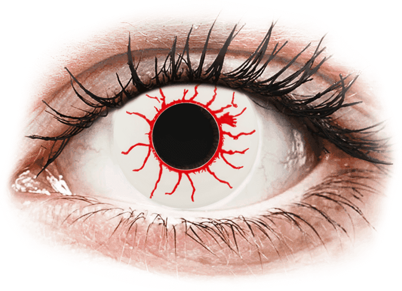 Gelflex CRAZY LENS - Red Viper - giornaliere correttive (2 lenti)