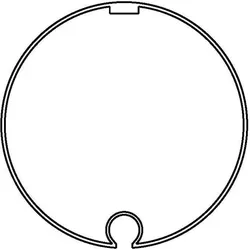 DELTA DORE Adapter-Set Large AM60-D85R