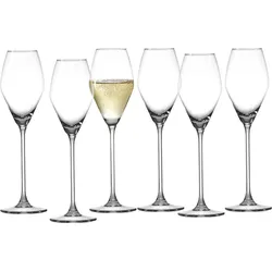Ritzenhoff & Breker Sektkelch Salsa 6er Set, Weingläser, Transparent