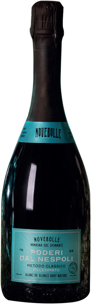 Poderi dal Nespoli Spumante Metodo Classico Brut Nature Blanc de Blancs 'Nove Bolle' Pode