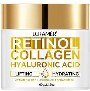 Uplifted Finds Retinol Face Cream With Collagen And Hyaluronic Acid For Moisturizing And Anti Wrinkle Skin Care 30 G