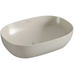 VitrA Re-Ceramic Aufsatzschale oval 60 x 41 cm Sanitärkeramik aus 100 Prozent,7995B066-0016 7995B066-0016