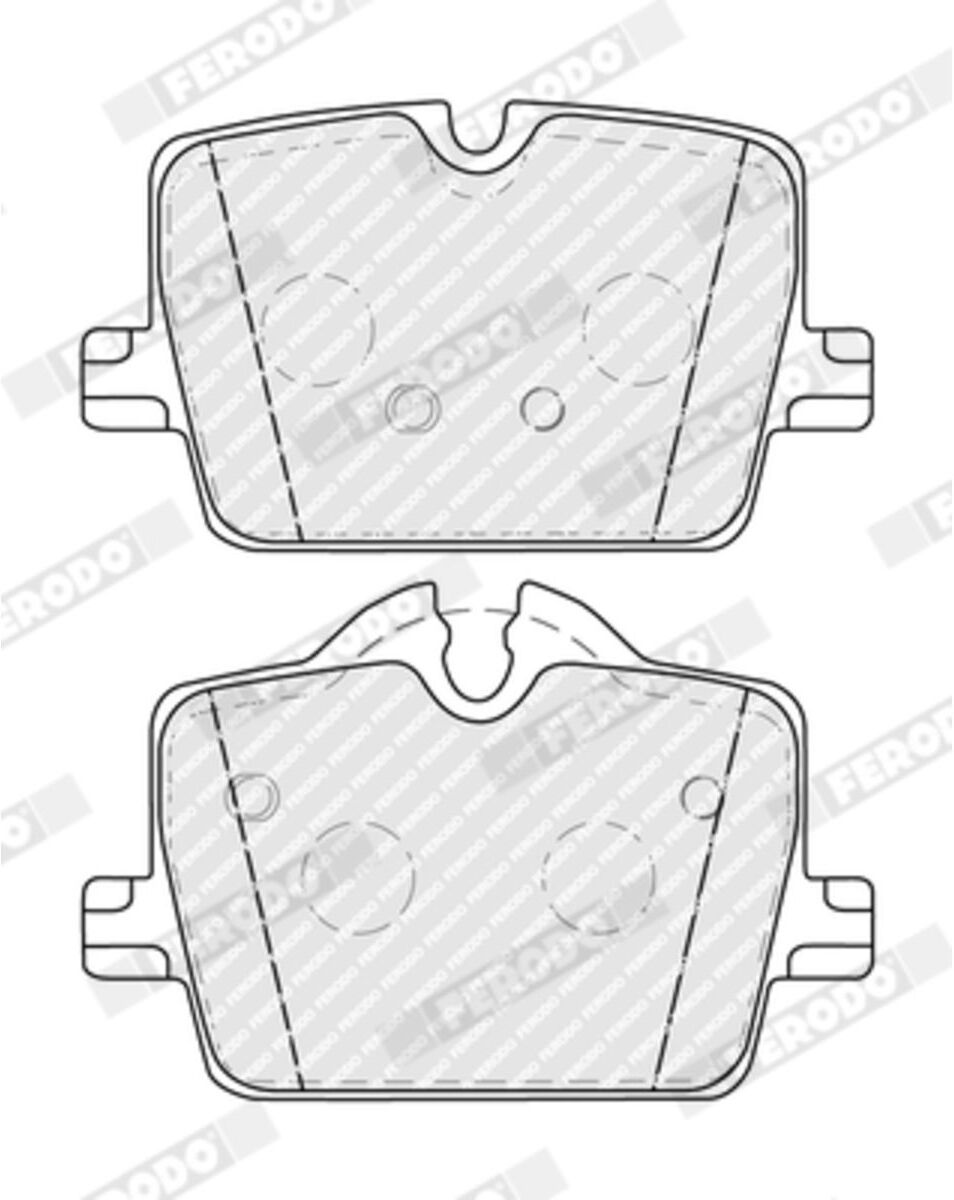 Bremsbelagsatz FERODO FDB5340