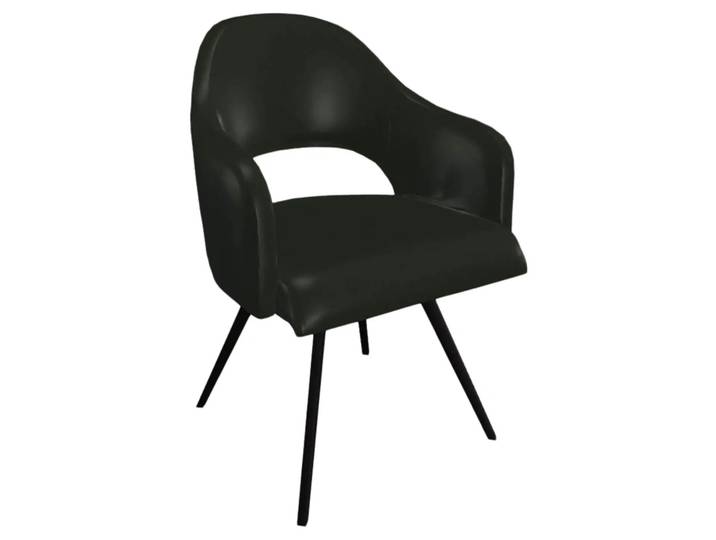 Stuhl Salesa Trendstühle / Farbe: Verde / Material: Leder