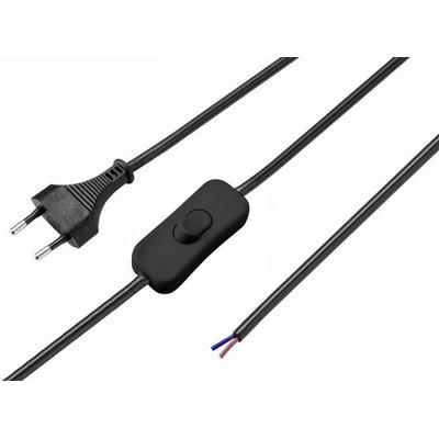 Sygonix SY-5044224 Strom Anschlusskabel Schwarz 1.50m