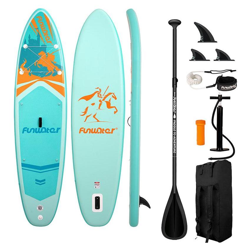FunWater SUP paddleboard SUPFW70A (turquoise) (11'6") (SUPFW70A)