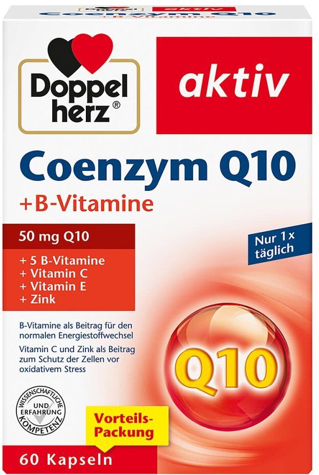 Doppelherz aktiv Coenzym Q10 + B-Vitamine Kapseln