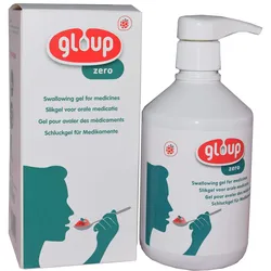Gloup Zero Medikamenteneinnahme Gel Himbeere 500 ML