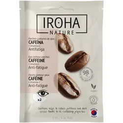 8ml IROHA nature Eye Pads Caffeine Anti-fatigue (1 Paar)