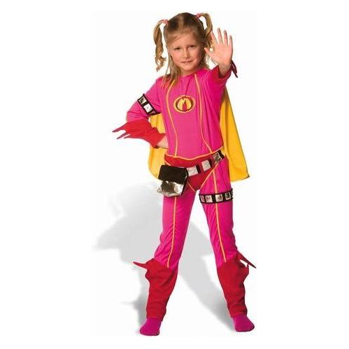Studio 100 Mega Mindy Kostüm mit Umhang, 6-8 Jahre (128) (MEMM00000180)
