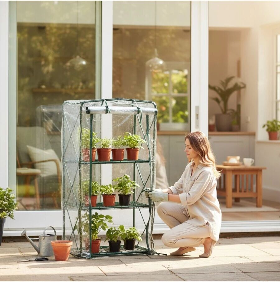 EuroGarden MINI SERRA PIEG. SERENA 67X44X125H CM