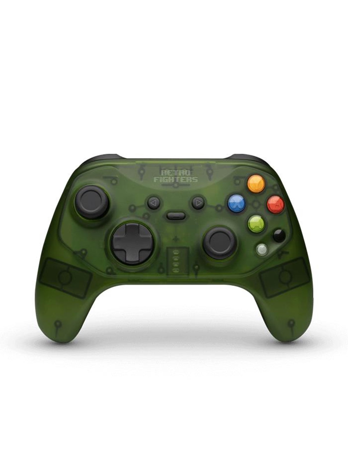Retro Fighters Hunter - Transparent Green - Wireless Controller - Microsoft Xbox