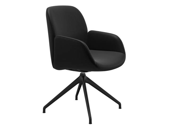 Stressless Sessel DINING BAY, schwarz, Leder